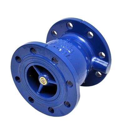 Όλκιή επιστροφής βαλβίδα βαλβίδων Hc41x Dn450 Pn16 αντεπιστροφής τύπων σιδήρου σιωπηλή μη