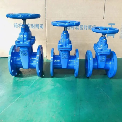 Ggg50 100mm 4inch χυτοσιδήρου μαλακή χαμηλή θερμοκρασία βαλβίδων πυλών καθισμάτων σφραγίδων λαστιχένια