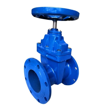 QT450 Pn16 DN100 100% επιθεώρησε τη βιομηχανική βαλβίδα πυλών για το πόσιμο νερό που προσαρμόστηκε