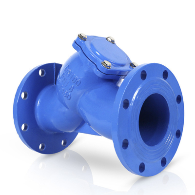 DIN/BS DN100 Pn10 Pn16 Δυνατό χυτοσίδηρο DIN3202 F1 Flanged Y Strainer